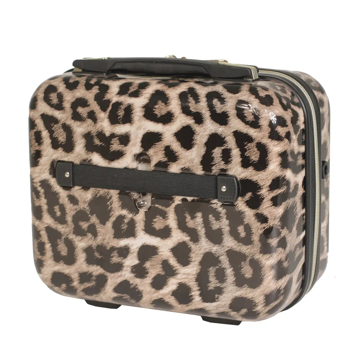 Backside fabric strip for trolley case mounting