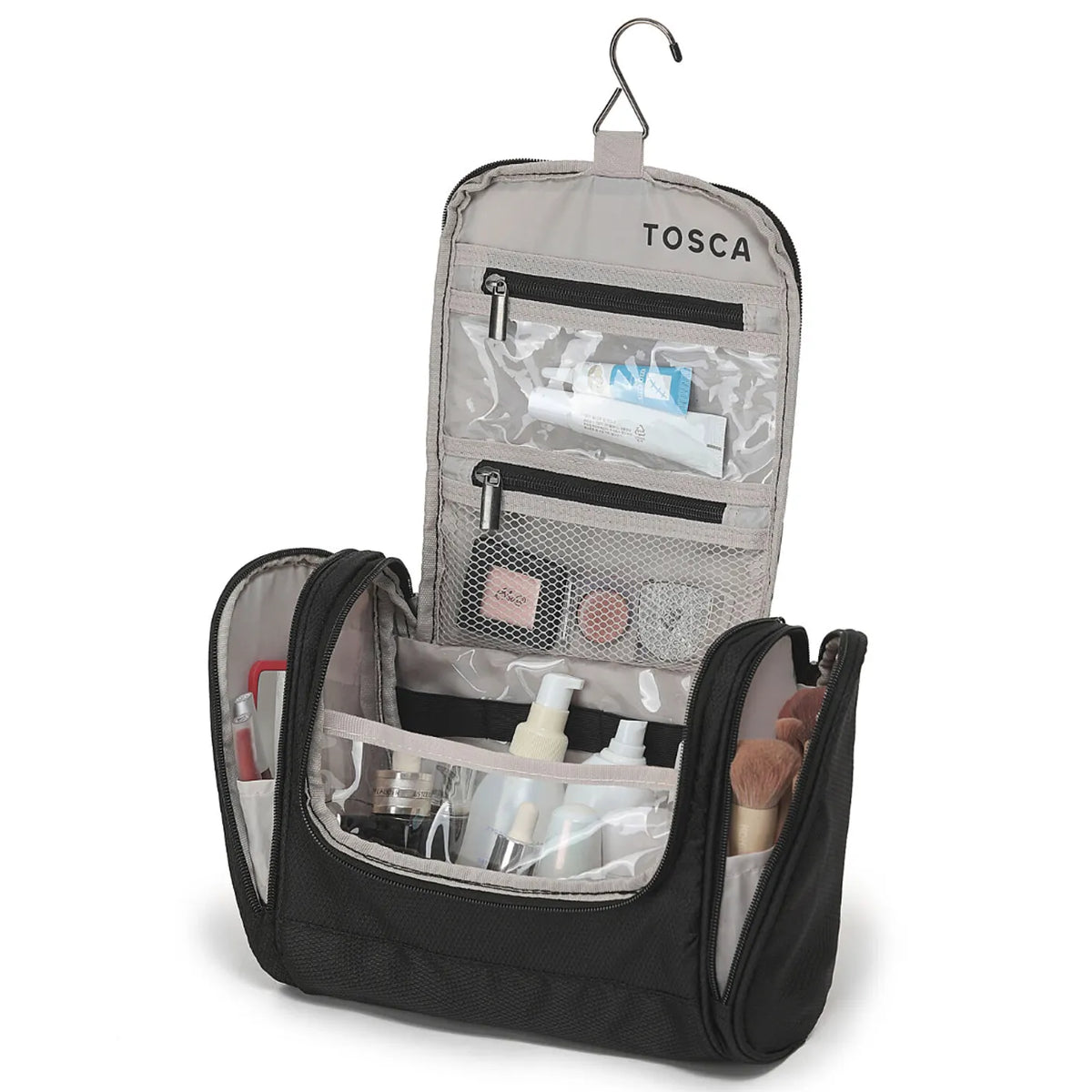 Tosca So Lite Hanging Vanity Bag - Black