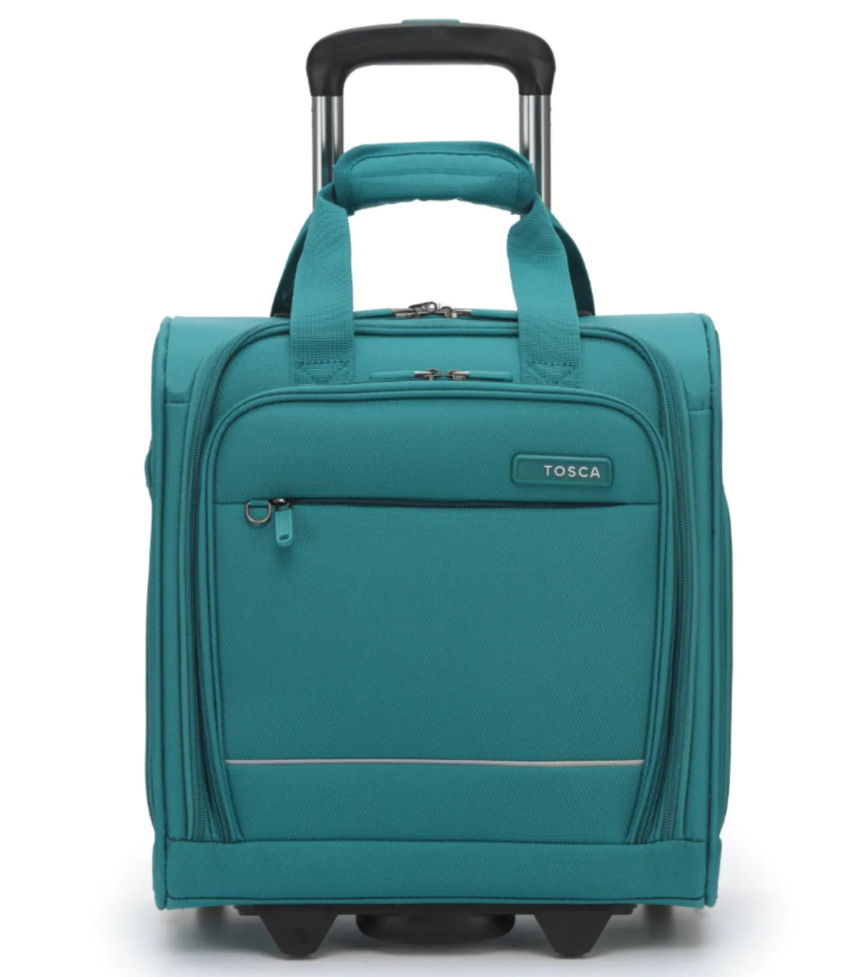 Teal tosca tosco so lite onboard 2-wheel under seat bag with padded laptop compartment and feather light design