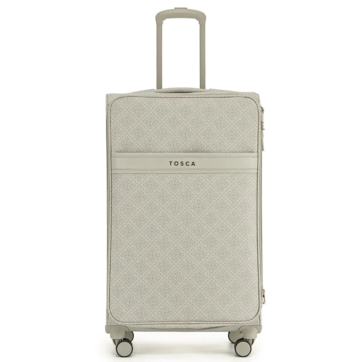 Tosca Willow 77 cm 4-Wheel Expandable Suitcase - Vanilla