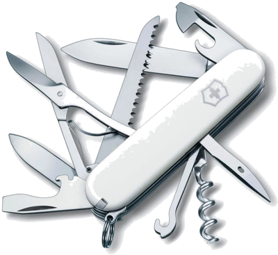 Huntsman · 91 mm, tools out