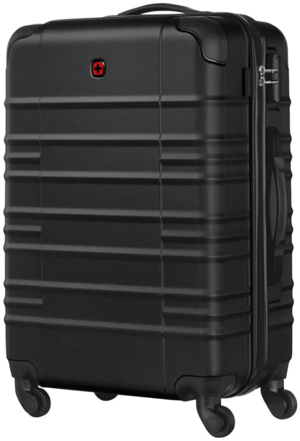 Wenger Amplar Hardside 65 cm Medium Suitcase - Black