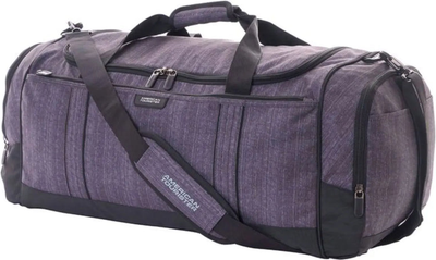 American Tourister X-Bags 55 cm Travel 1 Duffle - Gun Metal shown to scale