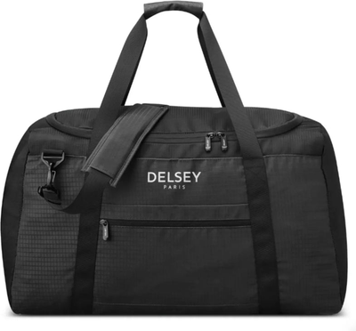 Delsey Nomade 65 cm Foldable Duffle Bag - Black shown to scale