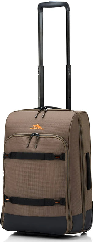 High Sierra Ultimate Access 4 DLX 55 cm Wheeled Duffle - Bronze shown to scale