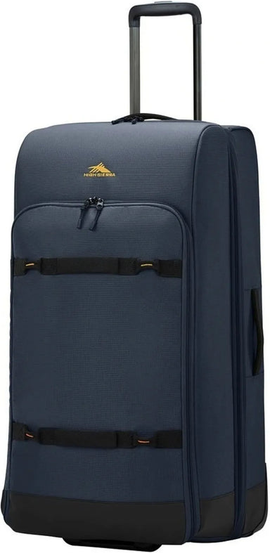 High Sierra Ultimate Access 4 DLX 81 cm Wheeled Duffle - Marine front view for size comparison