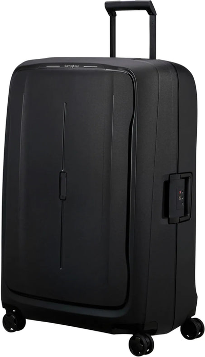 Samsonite Essens 81 cm Spinner Suitcase - Graphite front view for size comparison