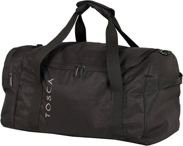 Tosca 52 cm Tote / Duffle Bag - Black front view for size comparison