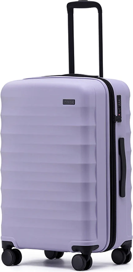 Tosca Interstellar 2.0 - 67 cm Expandable 4-Wheel Suitcase - Lavender front view for size comparison
