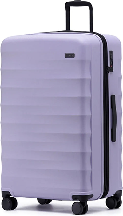 Tosca Interstellar 2.0 - 79 cm Expandable 4-Wheel Suitcase - Lavender front view for size comparison