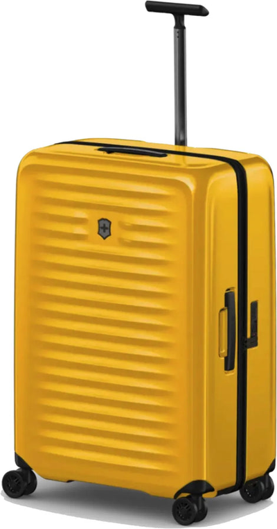 Victorinox Airox Large 75 cm Hardside Suitcase - Yellow shown to scale
