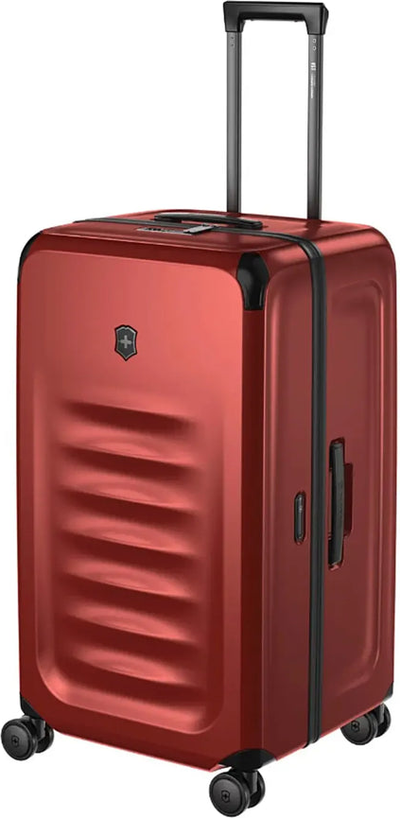 Victorinox Spectra 3.0 Trunk 76 cm Large Case - Victorinox Red front view for size comparison