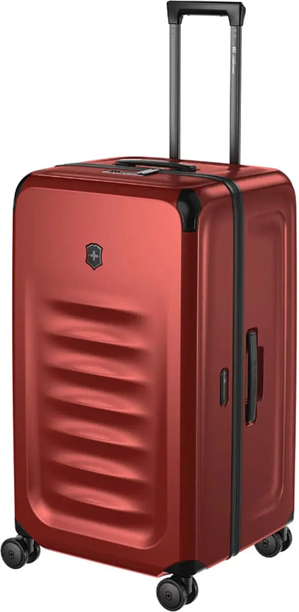 Victorinox Spectra 3.0 Trunk 76 cm Large Case - Victorinox Red front view for size comparison
