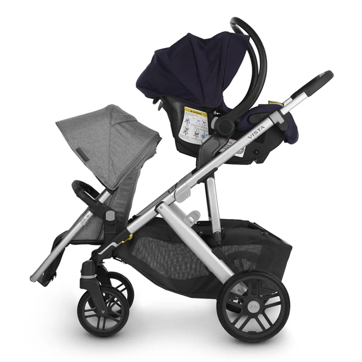 Single set of adapters creates more space between your primary and secondary seats