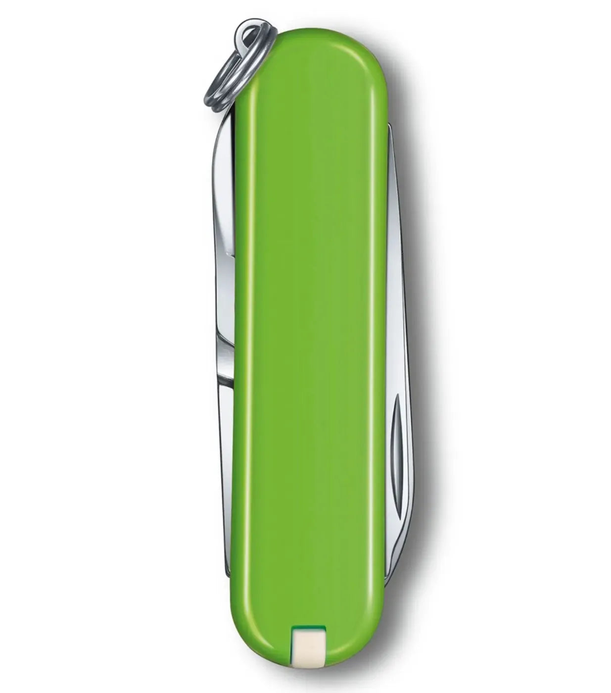 Includes scissors and a nail file with screwdriver