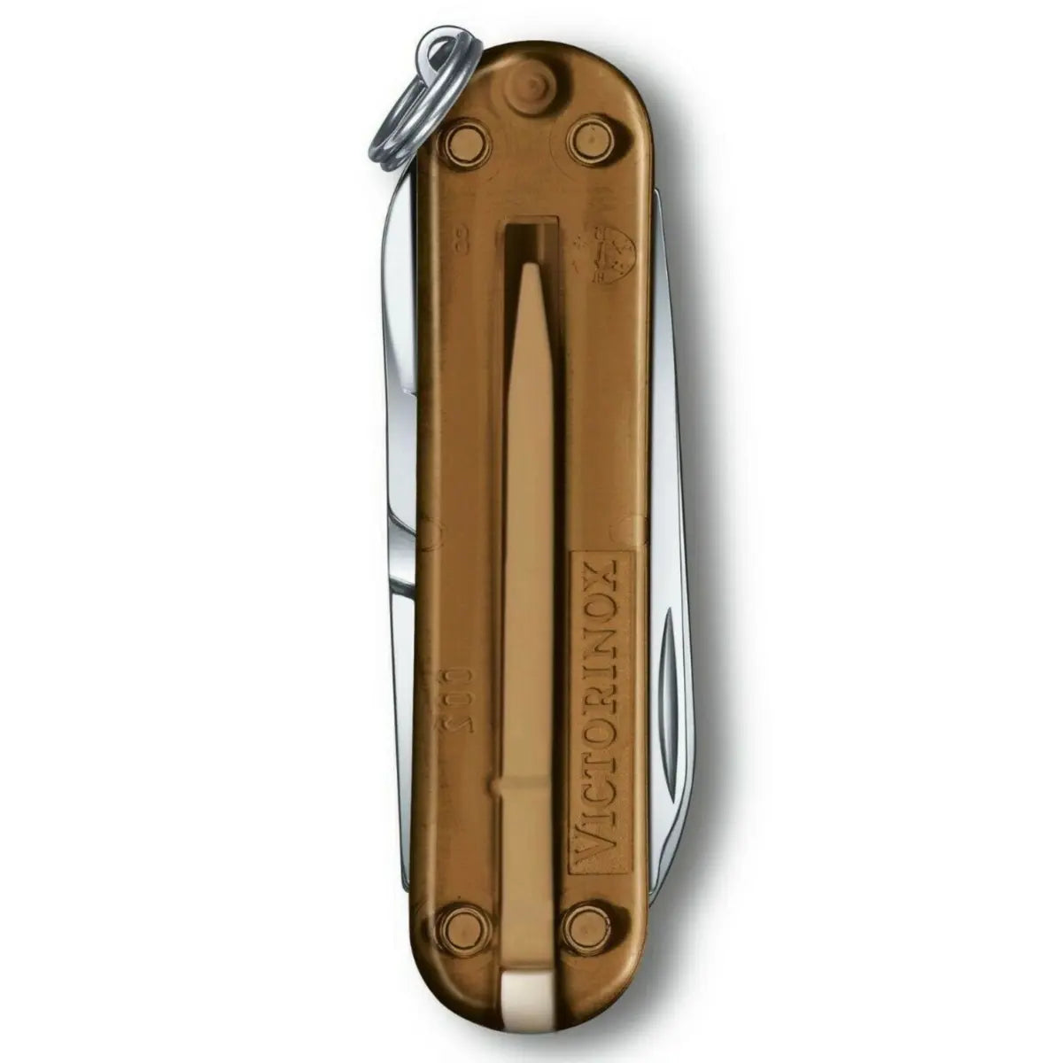 Victorinox Classic SD Translucent Swiss Army Knife - Chocolate Fudge