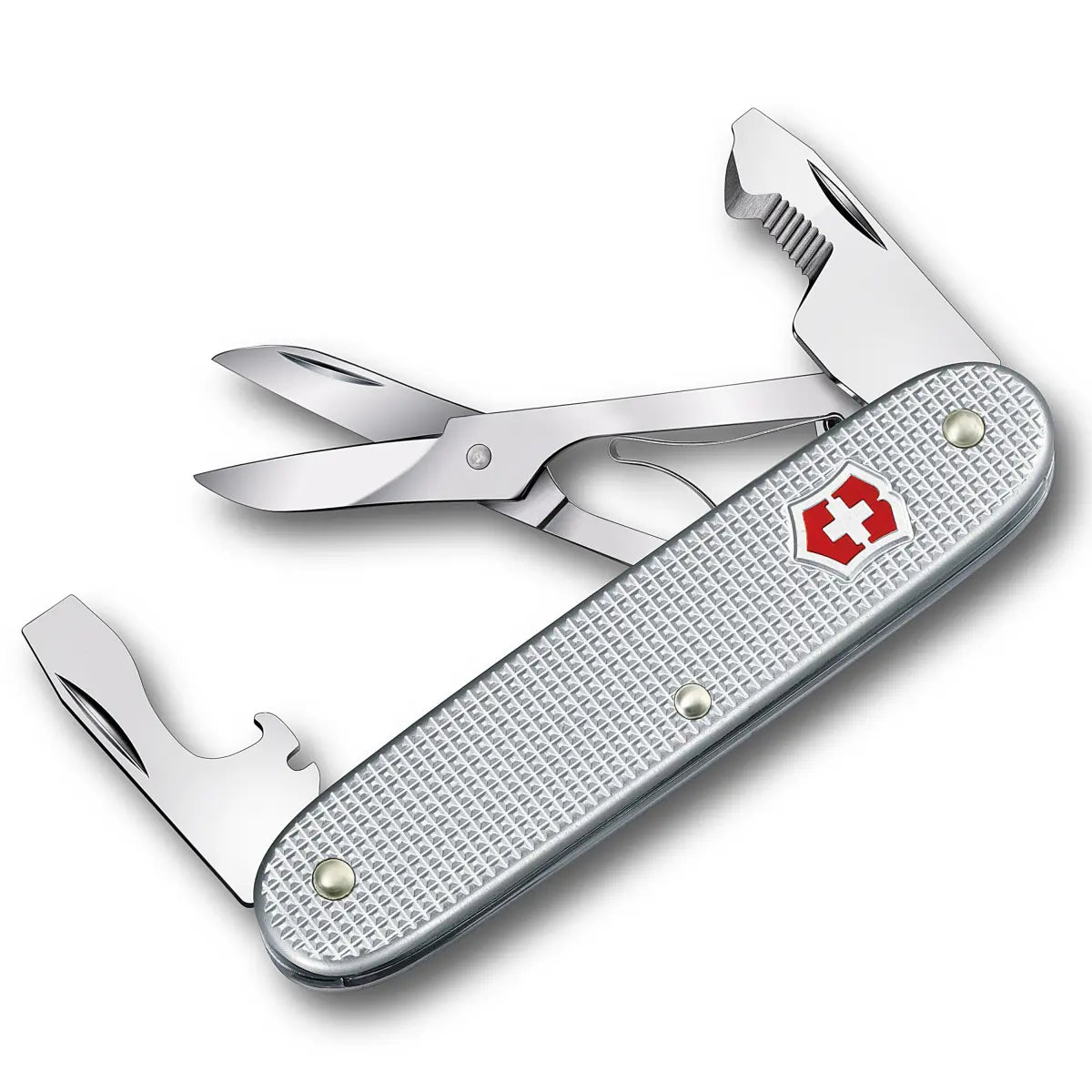 Victorinox Companion Slim Alox Swiss Army Knife - Silver
