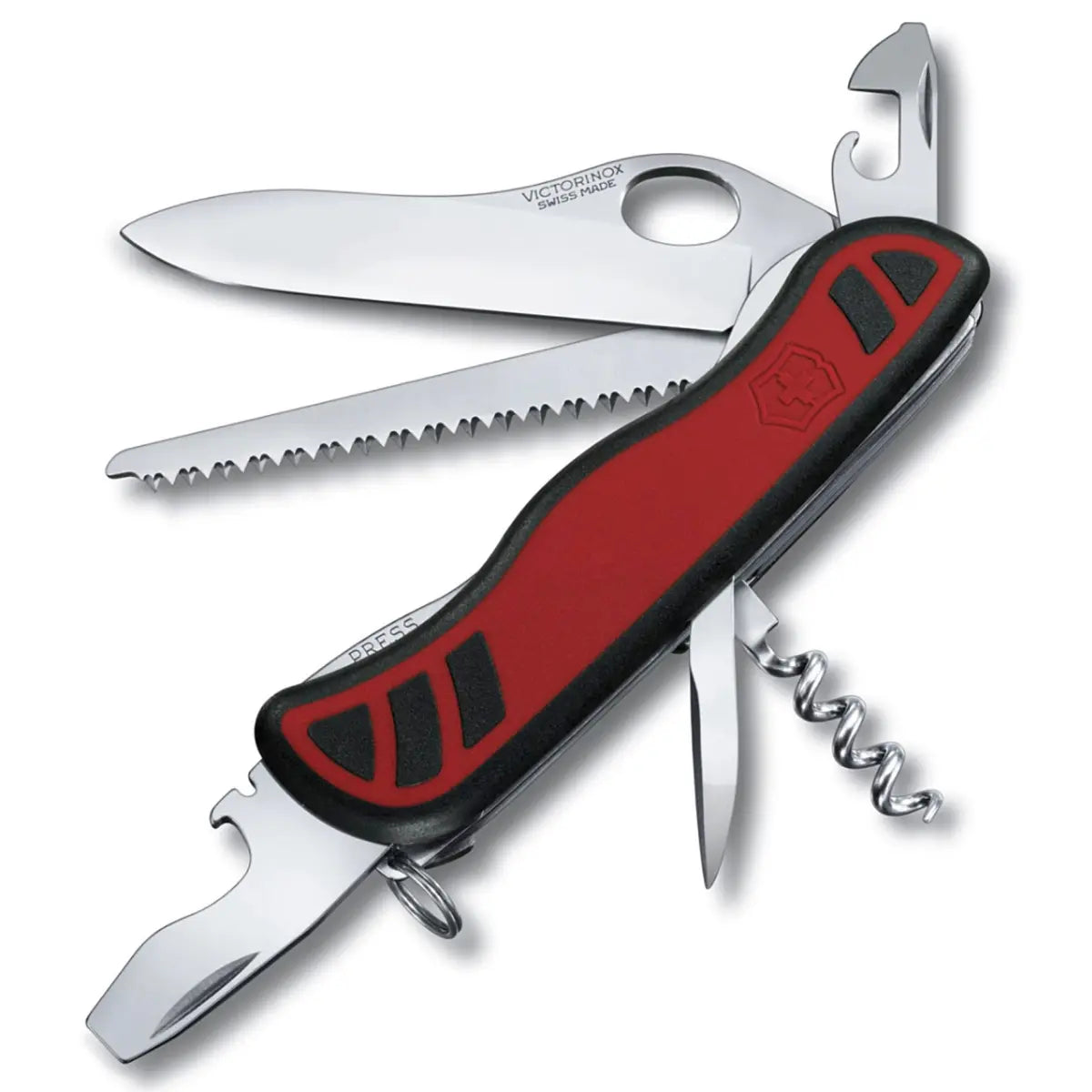 Victorinox Forester M Grip Swiss Army Knife - Red / Black