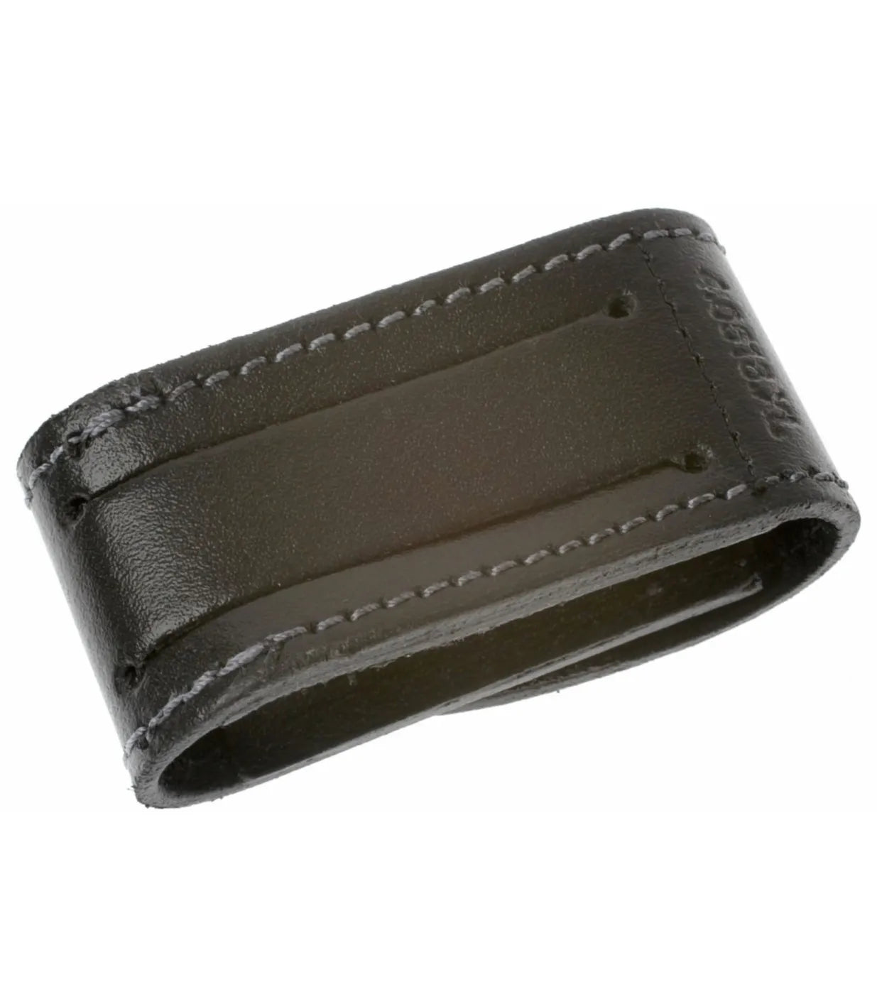Victorinox Leather Belt Pouch For Swiss Army Pocket Knife (for Mini Champ) - Black