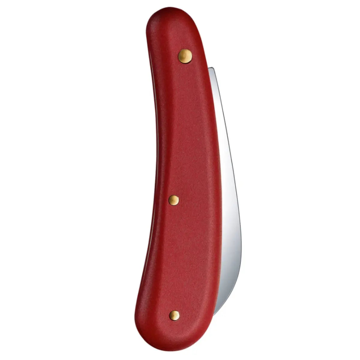 Swiss made pruning knife crafted in high quality stainless steel with one key function