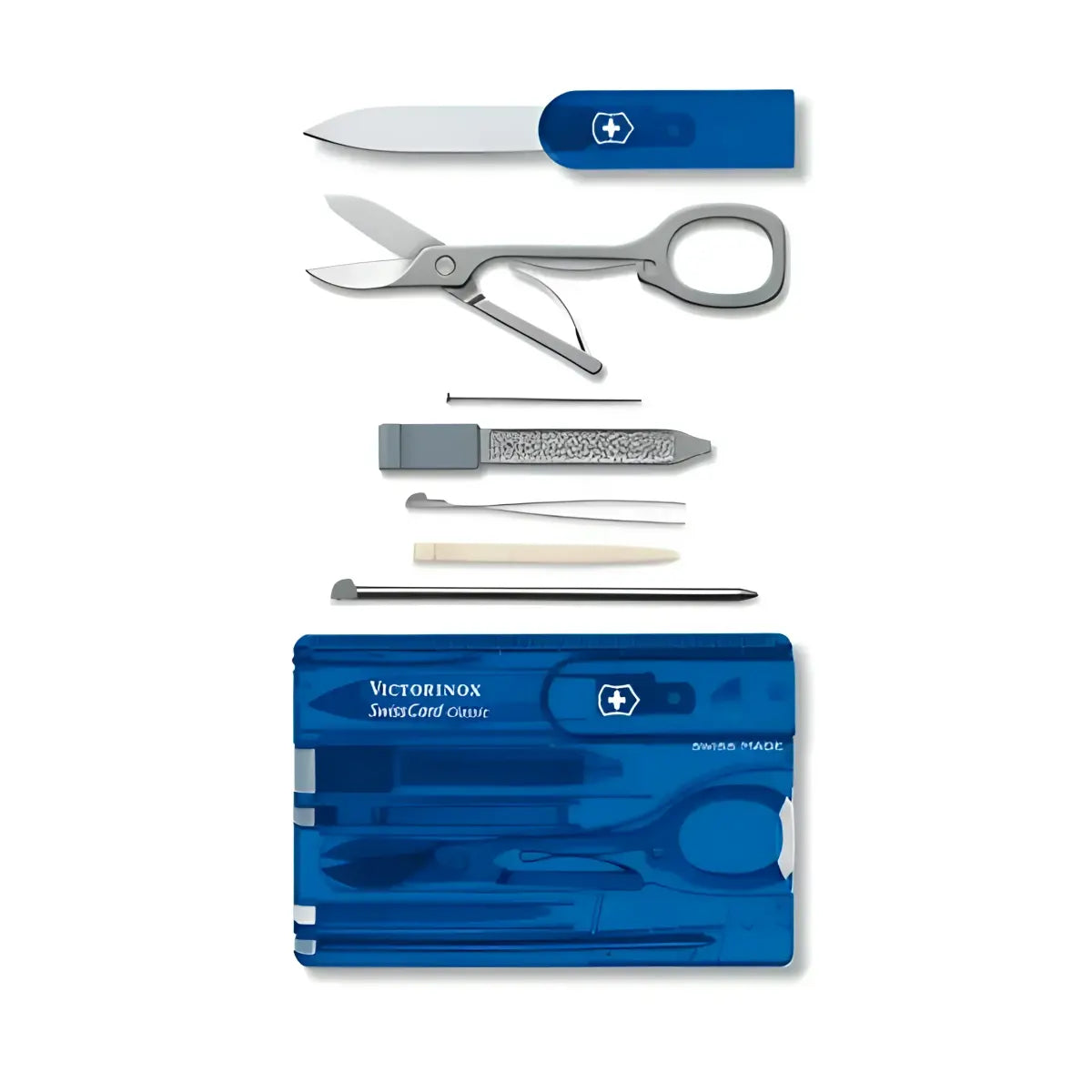 Victorinox SwissCard Classic - Translucent Blue