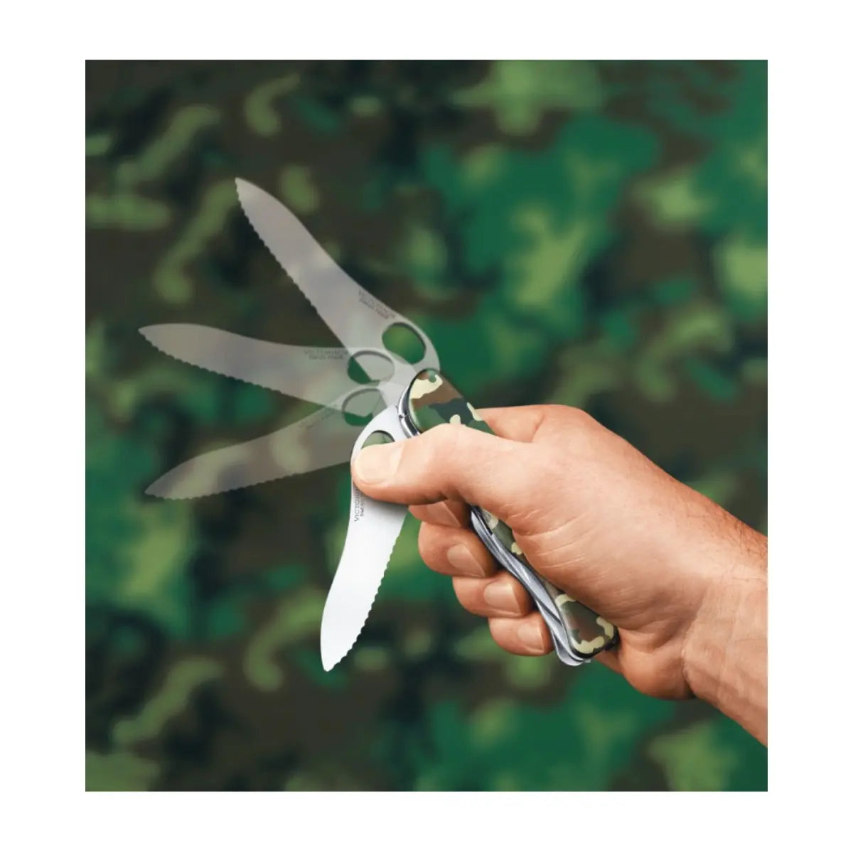 large blade with wavy edge