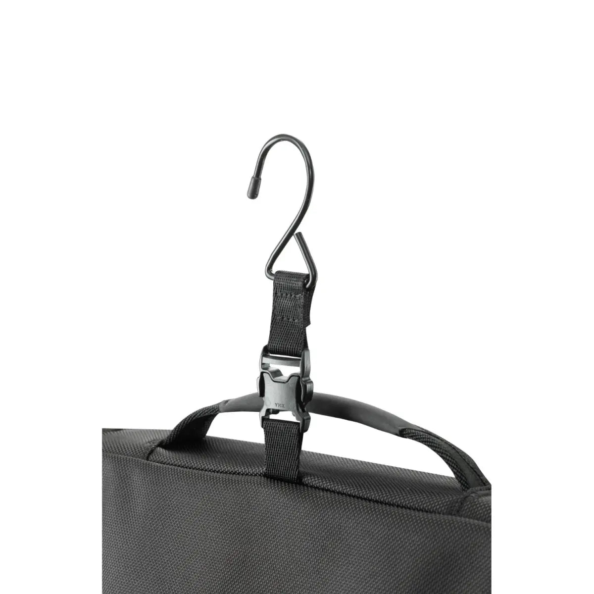 Detachable J-hook for over-door or closet hanging