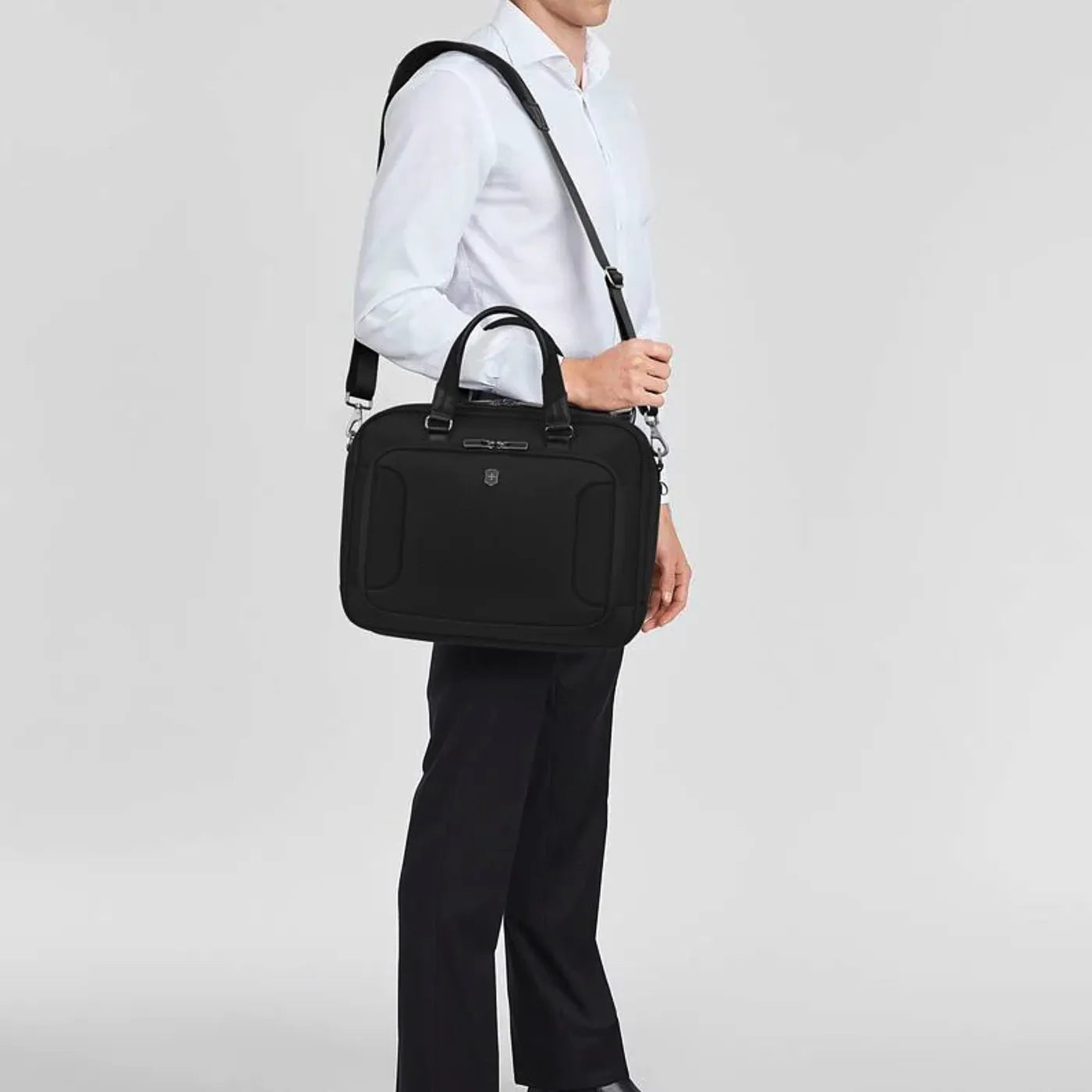 Victorinox Werks Traveler 7.0 Compact 14’’ Laptop Briefcase - Black