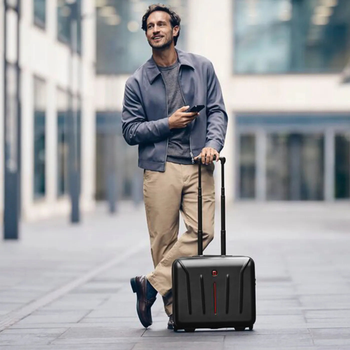 Wenger Amplix Wheeled 15.6’’ Laptop Case - Black