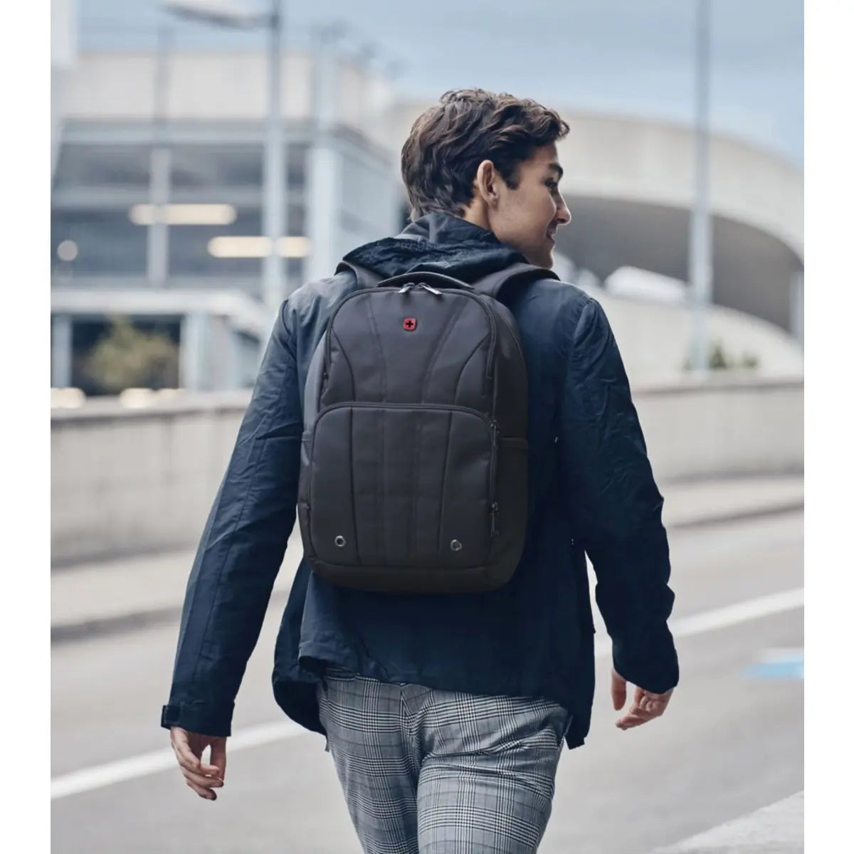 Wenger BC Mark Slimline 12'' - 14'' Laptop Backpack - Black