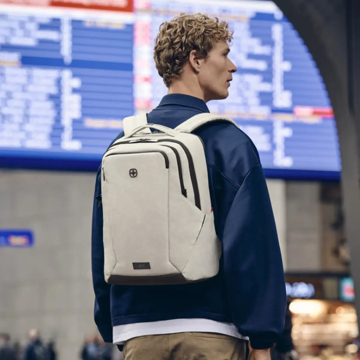 Wenger MX Professional 16’’ Laptop Backpack with Tablet Pocket - Sand