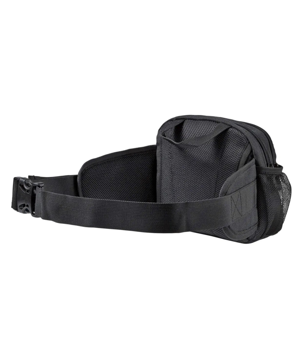 Padded, adjustable waist belt for carrying comfort