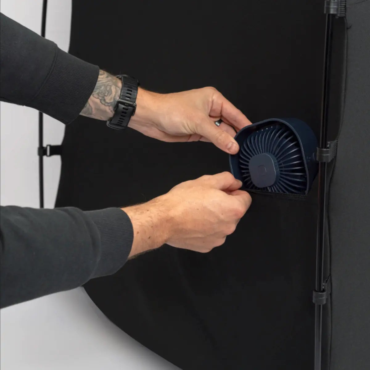 ZAZU Rest Nest USB Fan - Black