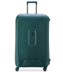 Delsey Moncey 82 cm 4-Wheel Luggage - Green (Recycled Material)
