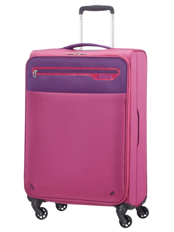 Lightway : 67cm Spinner Wheeled Case - Pink / Purple : American ...