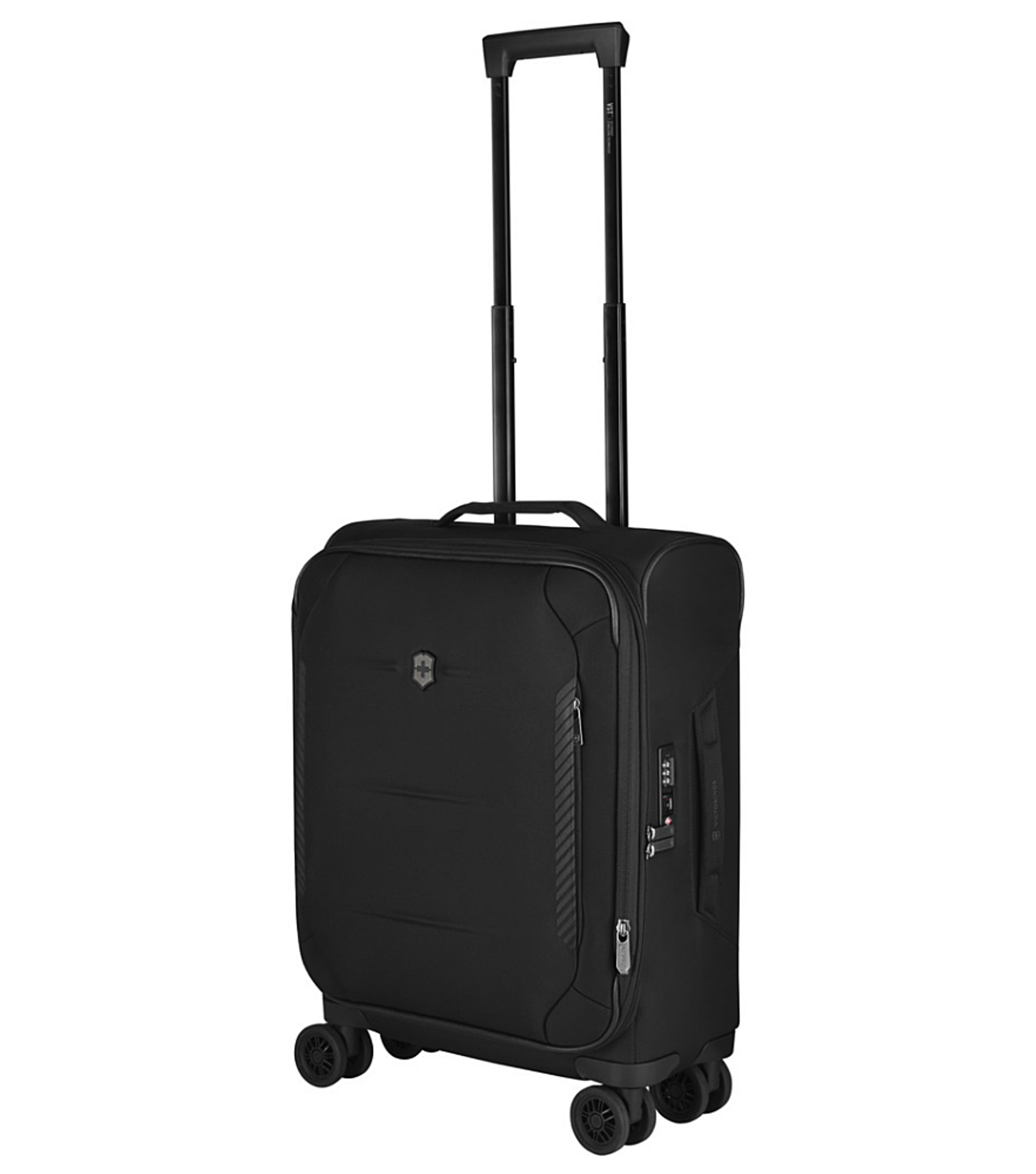 Victorinox Crosslight Global 55 cm Expandable Softside Carry-On Luggage ...
