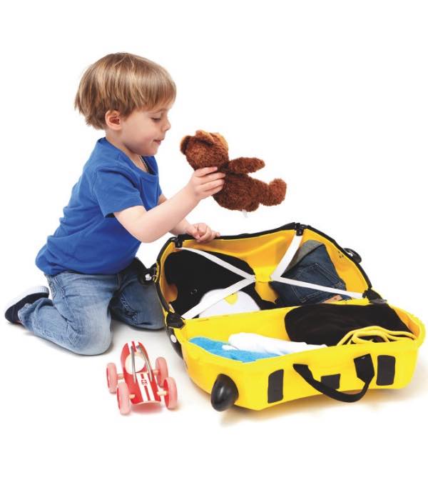 Bernard Bee - Ride on Suitcase - Orange : Trunki