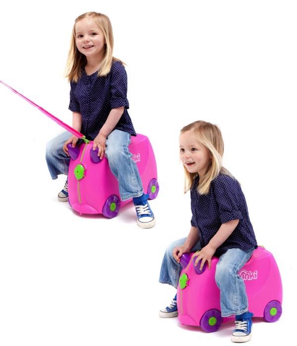 Trixie - Ride on Suitcase - Pink : Trunki