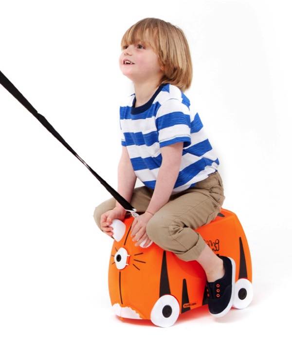 Tipu Tiger - Ride on Suitcase - Orange : Trunki