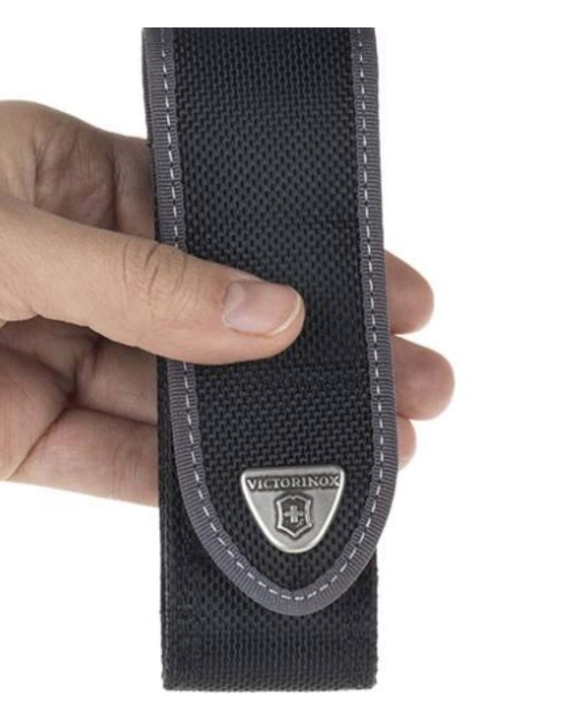 Victorinox Black Nylon Sheath / Pouch 111mm Long - 2 compartments