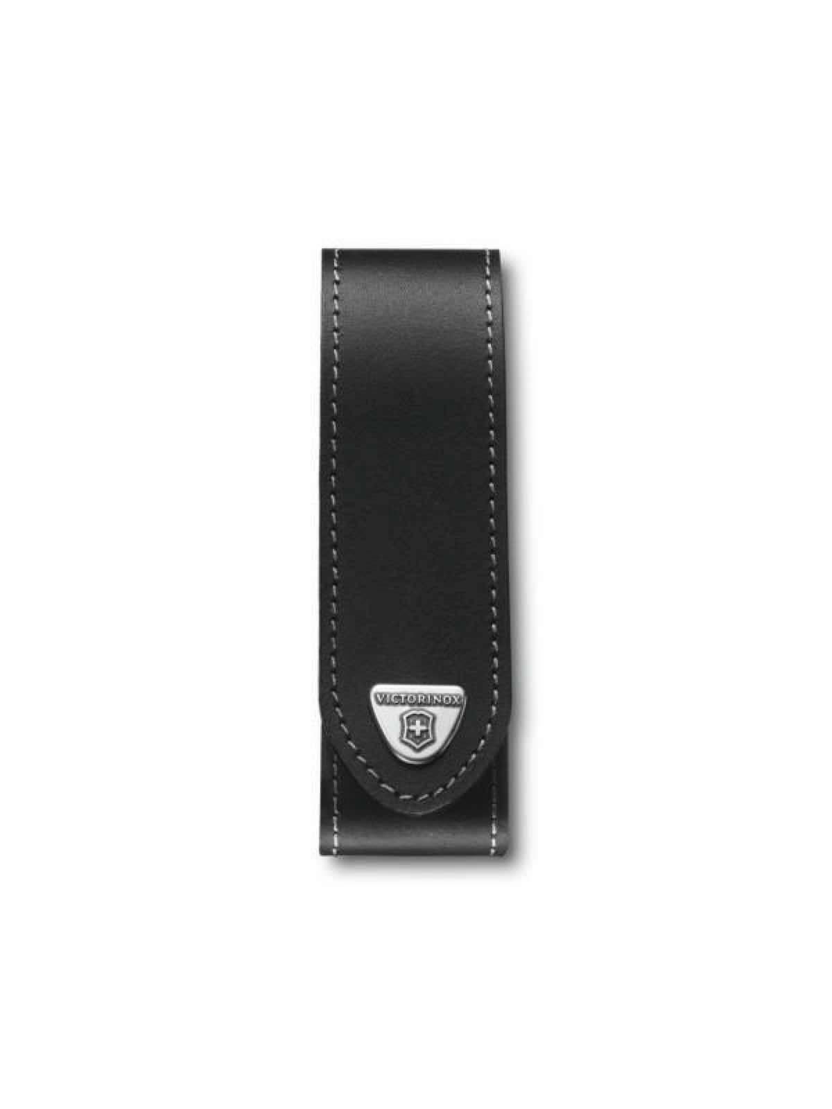 Victorinox Black Leather Pouch for Knives 14cm Long and 2-3 Layers