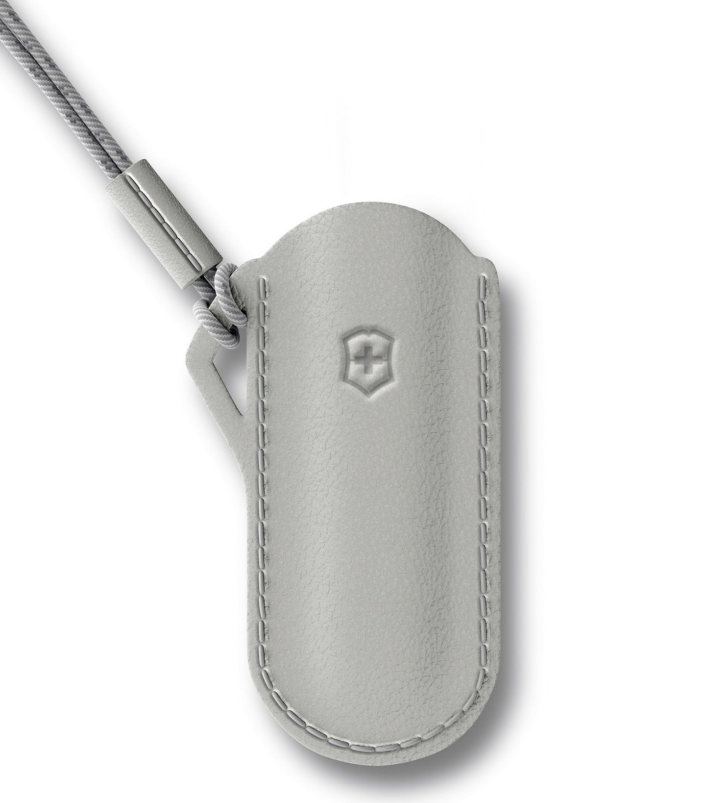 Victorinox Classic Swiss Army Knife Leather Pouch - Mystical Morning (Grey)