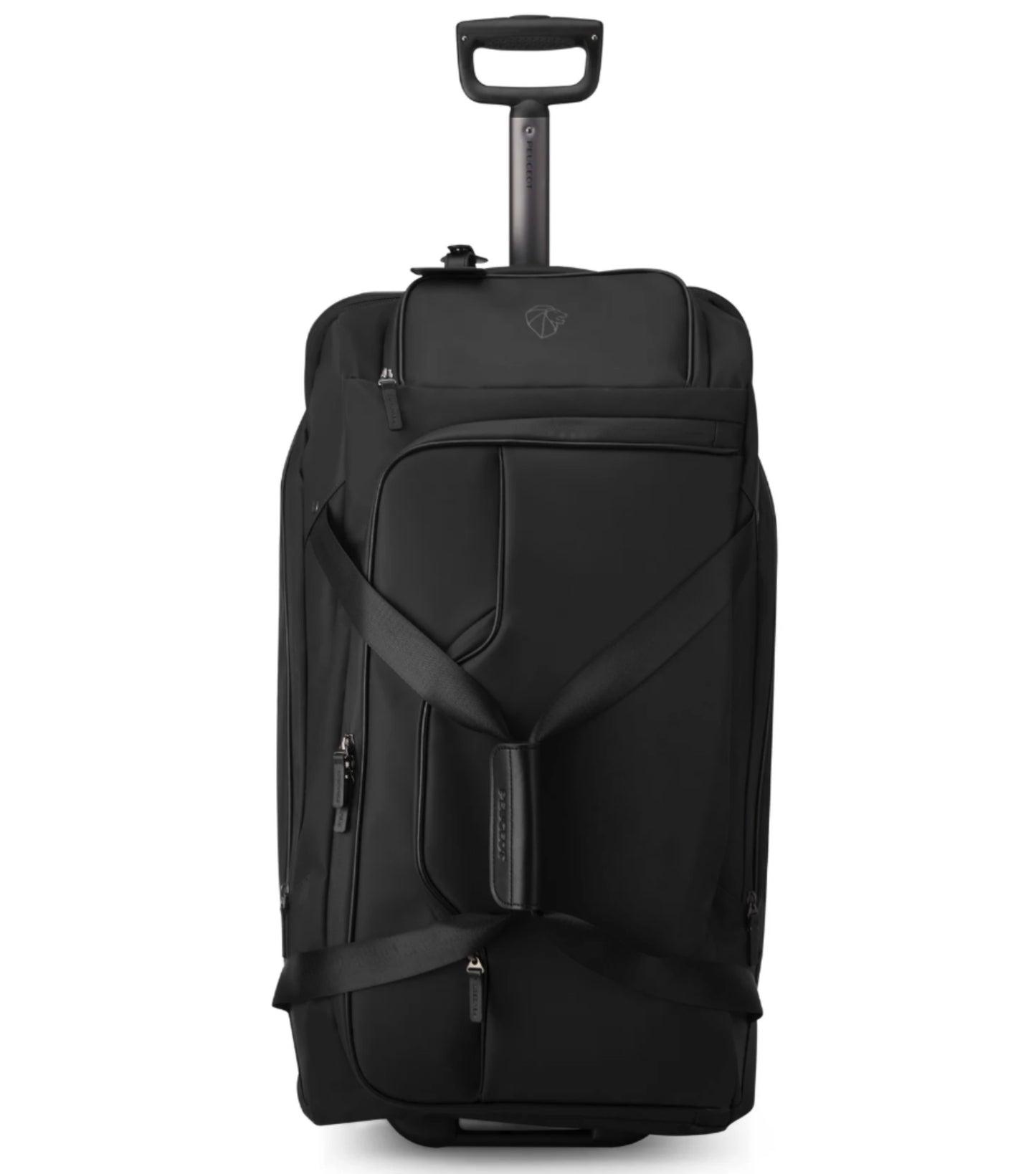 Delsey Peugeot Hybrid 73 cm Trolley Duffle Bag - Black