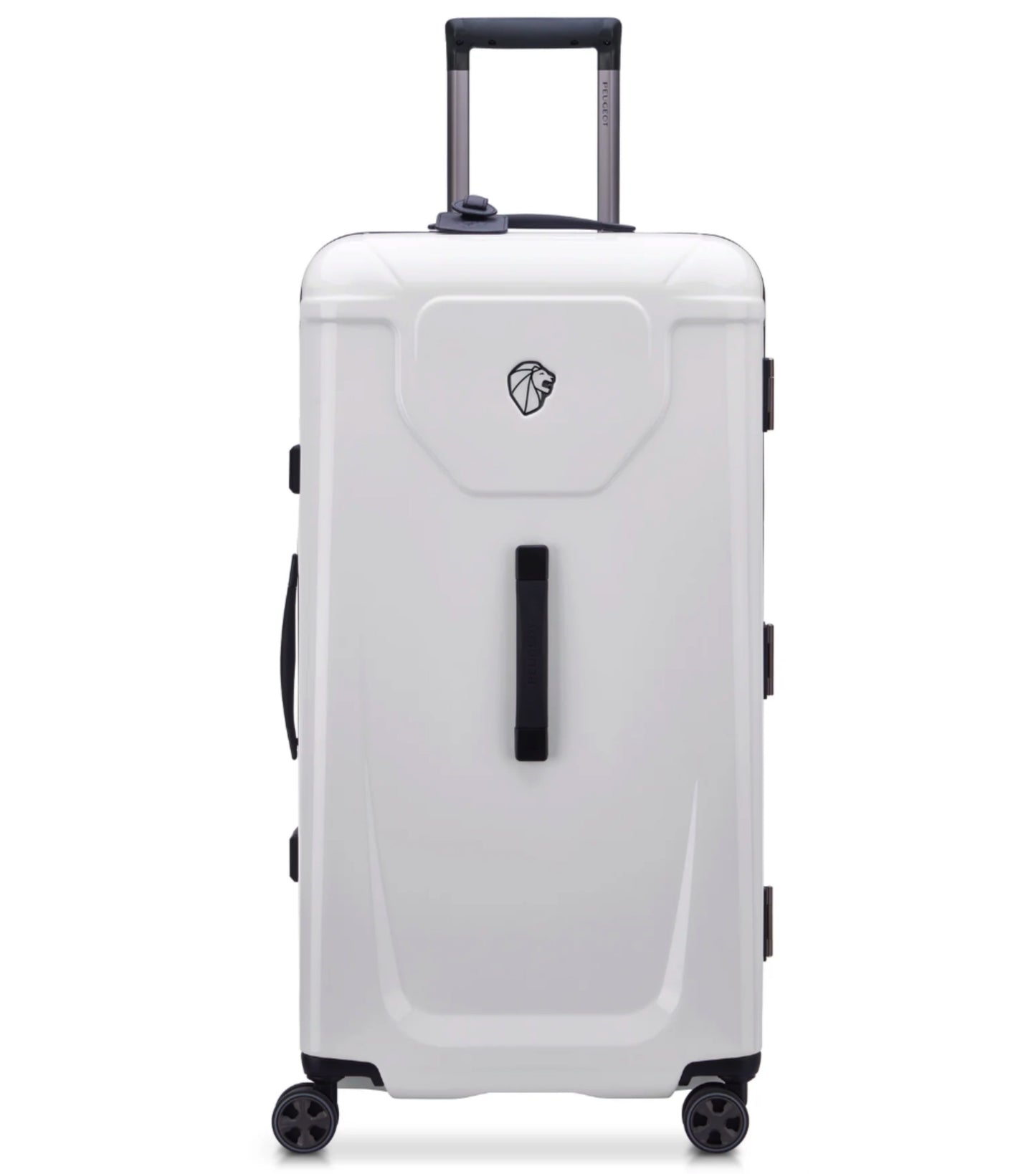 Delsey Peugeot 80 cm 4-Wheel Trunk Luggage - White