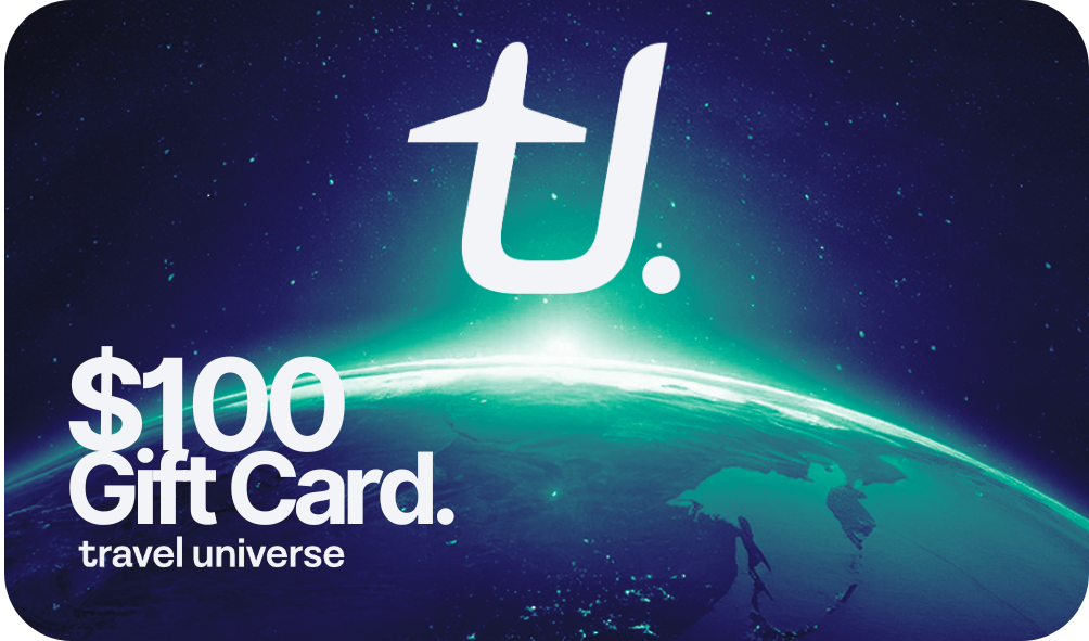 $100 Gift Card Travel Universe