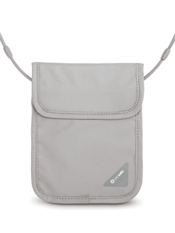 RFID Blocking Neck Pouch - Coversafe X75 : Grey : Pacsafe