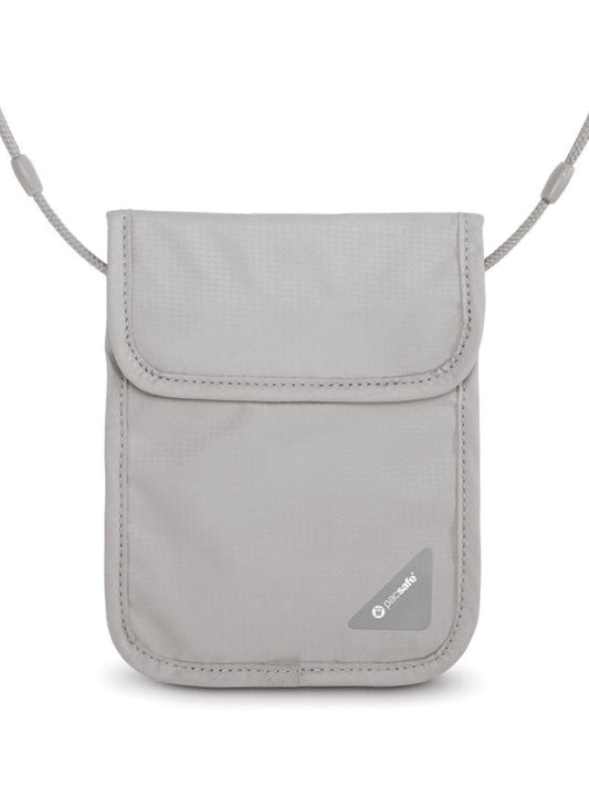 RFID Blocking Neck Pouch - Coversafe X75 : Grey : Pacsafe