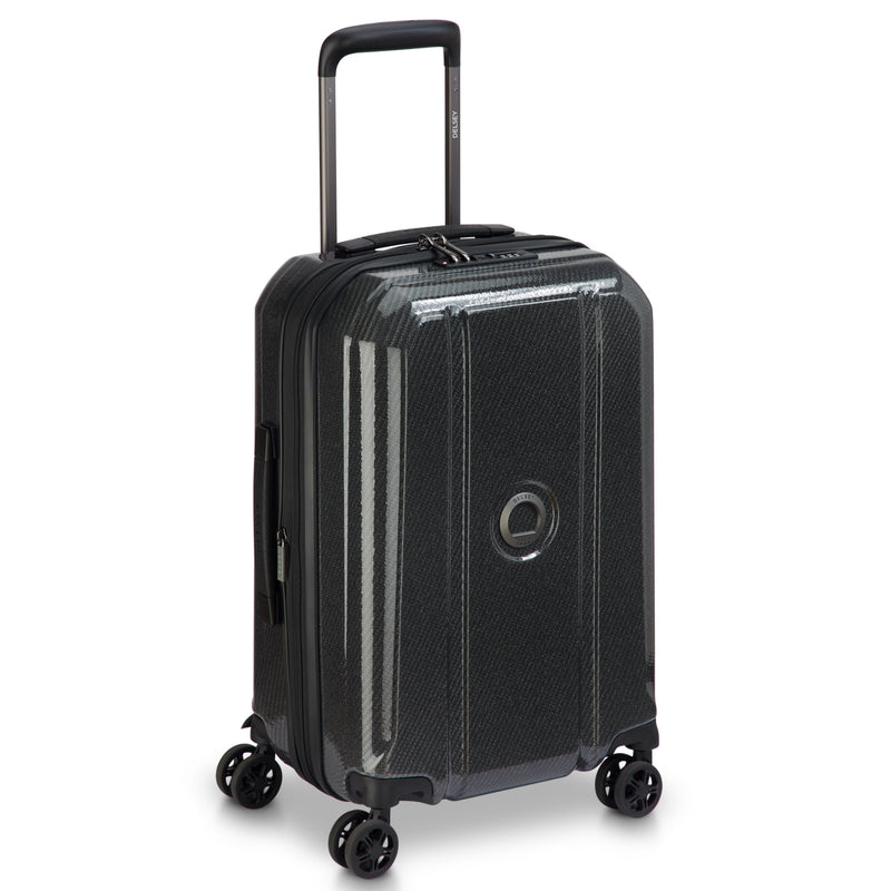 Delsey Helium Ultimate 55 cm 4-Wheel Expandable Carry-on Suitcase - Anthracite