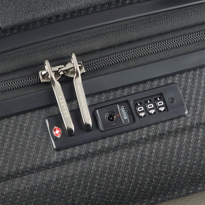 Delsey Helium Ultimate 55 cm 4-Wheel Expandable Carry-on Suitcase - Anthracite