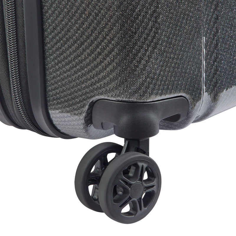 Delsey Helium Ultimate 55 cm 4-Wheel Expandable Carry-on Suitcase - Anthracite